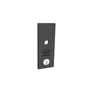 placca esterna di sicurezza per serratura da porte basculante/garage