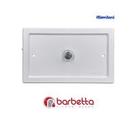 PLACCA ESTERNA DORA TIPO VECCHIO BIANCO OPACO FAISMILANI 3671WM0