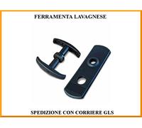 MANIGLIA PER PORTA BASCULANTE A CILINDRO TONDO