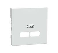 PLACCA FRONTALE PER PRESA USB MERTEN & STORCK MEG4367-0319 - 7,0 cm larghezza, 8,2 cm altezza, peso 0,12 kg