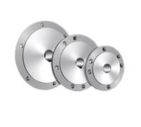 Placca frontale per tornio Flangia, flangia albero motore del mandrino senza cava, for autocentraggio K11-80 K12-80, piastra con foro interno da 12 a 25 mm(20mm)