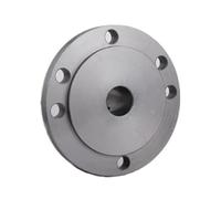Placca frontale per tornio Flangia, flangia albero motore del mandrino senza chiavetta, for autocentraggio K11-80 K12-80, foro interno 12-25 mm piastra flangia mandrino(15mm)
