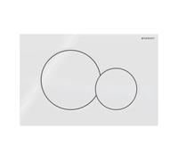 PLACCA DI COMANDO GEBERIT SIGMA 01 BIANCA PER CASSETTA INCASSO DOPPIO PULSANTE