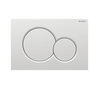 Placca Geberit Sigma01 RouCromato Satinato Doppio Tasto | 115.770.JQ.5 Cromo