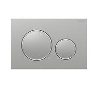 Piastra di azionamento Geberit Sigma20, per 2 sciacquoni, avvitabile, acciaio inox - 115.889.SN.1