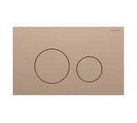 Placca Geberit Sigma40 RouAcciaio Inox / Oro Rosso Spazzolato Doppio Tasto |