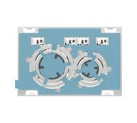 Placca Geberit Sigma50 RouPersonalizzabile / Cromato Doppio Tasto | 115.884.0