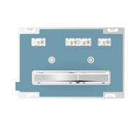 Placca Geberit Sigma50 Square Personalizzabile / Cromo Doppio Tasto | 115.788.00