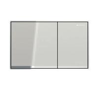Placca Geberit Sigma60 Vetro Grigio Sabbia Filo Parete | 115.640.JL.1 Vetro grig