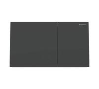 Geberit Sigma70 Plaques de déclenchement pour rinçage à 2 quantités, angulaires, 115622141, 115622141, Colorazione: Acciaio inox laccato nero opaco - CM