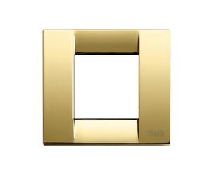 Placca Idea 60x60 mm, Finitura Oro, Vimar, Codice: 17092.32