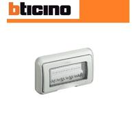 PLACCA IDROBOX 4 POSTI IP55 BTICINO MATIX 25604 GRIGIO