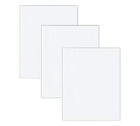 Placca in Acrilico Trasparente, 3 Pezzi Pannello in Plastica Termoformata, 30 x 42 cm, 2 mm di Spessore Piastra in Plastica Liscia, Per DIY Cornici, Foto, Dipinti Artigianali, Artigianato, Trasparente
