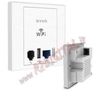 placca INSTALLAZIONE PARETE TENDA W312A WIFI MURO PORTA USB TELEFONO RJ45 LAN