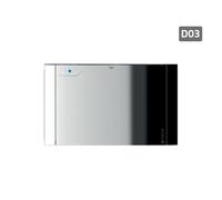 Placca K4 D03 Teco Silver 230 x 140