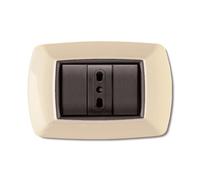 PLACCA LIFE LIVING PLAST AVORIO 3P 10 PZ