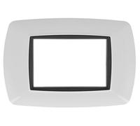 PLACCA LIFE MOD LIVING PLAST BIANCO 3P PZ 10