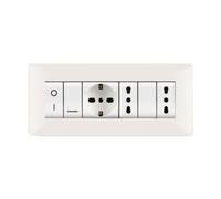 PLACCA LIFE Q LIVING PLAST BIANCO 7P