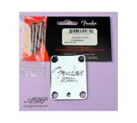Placca Manico Genuine Fender Corona California Neck Plate Tilt CROMO 0991445100