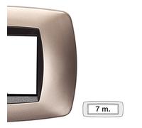 Placca Master Modo 7 Moduli Rame Opaco 39TC547