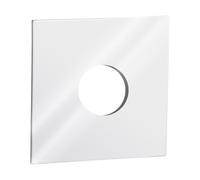 PLACCA MISCELATORE MONOCOMANDO INCASSO POLAR NOSTRO ART 272-P040 cm 11.5 x 11.5