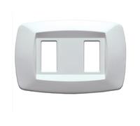 PLACCA MODI BIANCA 2 POSTI