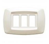 PLACCA MODI'3 POSTI AVORIO (MASTER cod. MD283)