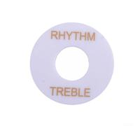 Placca nera per selettore chitarra LP nero (bianco)