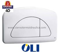 PLACCA OLI DUAL BIANCA 627001 PER CASSETTA INCASSO DIAMANTE