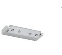 Briloner Leuchten, Luce da incasso a 4 LED con sensore, 0.32 watt, 20 lumen