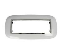 Placca Oval Orbis finitura decorativa compatibile con BTicino Axolute - Cornice