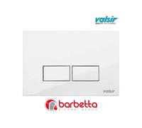 Valsir Placca Doppio Scarico P3Bianca 4/9 lt. per Tropea S VS0869201 B0