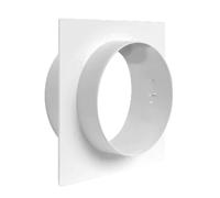 Placca passaggio a muro per tubo di aerazione tondo 125/125mm