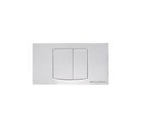 Placca per cassetta Fusion Negrari | Doppio pulsante