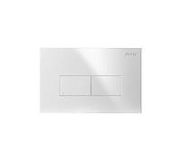 PLACCA PER CASSETTA INCASSO PUCCI ECO 2 PULSANTI LINEA MOD.2014 Nera Lucida PUCC