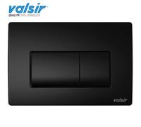 PLACCA PER CASSETTA MECCANICA VALSIR P1 NERA OPACA