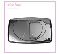 PLACCA PER CASSETTA SCARICO WC BAGNO TODINI HIDROBOX DUAL CROMO 14.15E/CR