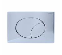Placca per Cassetta WC Modello Flow Doppio Tasto Colore Satinato Cod. CPLAFLOW3