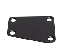 Placca per Chitarra Elettrica, Piastra per Manico per Basso Design Standard Ampia Applicazione per il Fai-da-te (Nero)