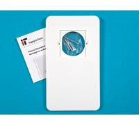 Placca per Shelly Wall Display X2i con adattatore scatola da incasso Smart Home