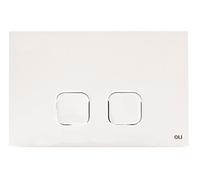PLACCA PLAIN DUAL BIANCA