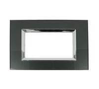 Placca Plexiglass effetto Vetro Lucido compatibile con Bticino Living Light