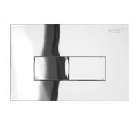 PLACCA PUCCI CROMO DUE TASTI ECO LINEA 80130562 CROMATA