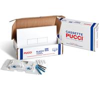 Placca di comando Pucci Eco Slim 2 pulsanti 34x18cm bianca 80179560