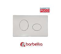Pucci Placca di comando Eco Ellisse Bianca | 80130550