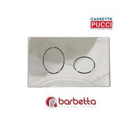 Pucci Placca di comando Eco Ellisse Cromo Lucido | 80130552