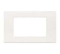 Placca Vimar Linea Total Look 4 Moduli Tecnopolimero Bianca 30654.00
