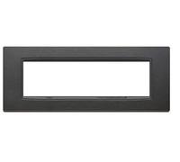 Vimar Spa VIW 20687.12 PLACCA ROUND 7M ANTRACITE METAL