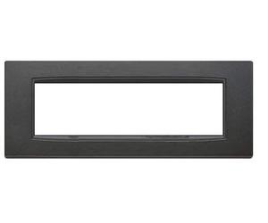 Placca Round 7M Antracite Metal 20687.12