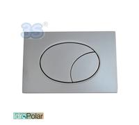 PLACCA SATINATA OPACA DOPPIO TASTO COMPATIBILE NON ORIGINALE GEBERIT SIGMA 01